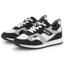 Outlet BOSS Baskets à lacets BLACK