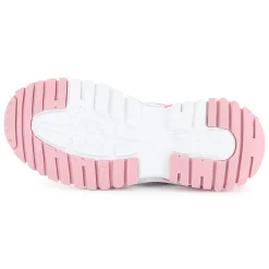 New BILLIEBLUSH Baskets à lacets bimatières BLANC