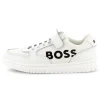 Discount BOSS Baskets à lacets et fermeture par bandes auto aggr BLANC