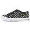 New KARL LAGERFELD KIDS Baskets à lacets imprimé siglé BLACK