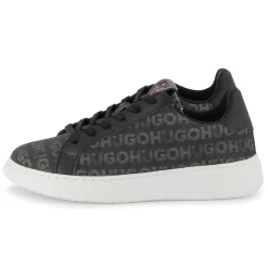 Discount HUGO Baskets à lacets imprimées BLACK