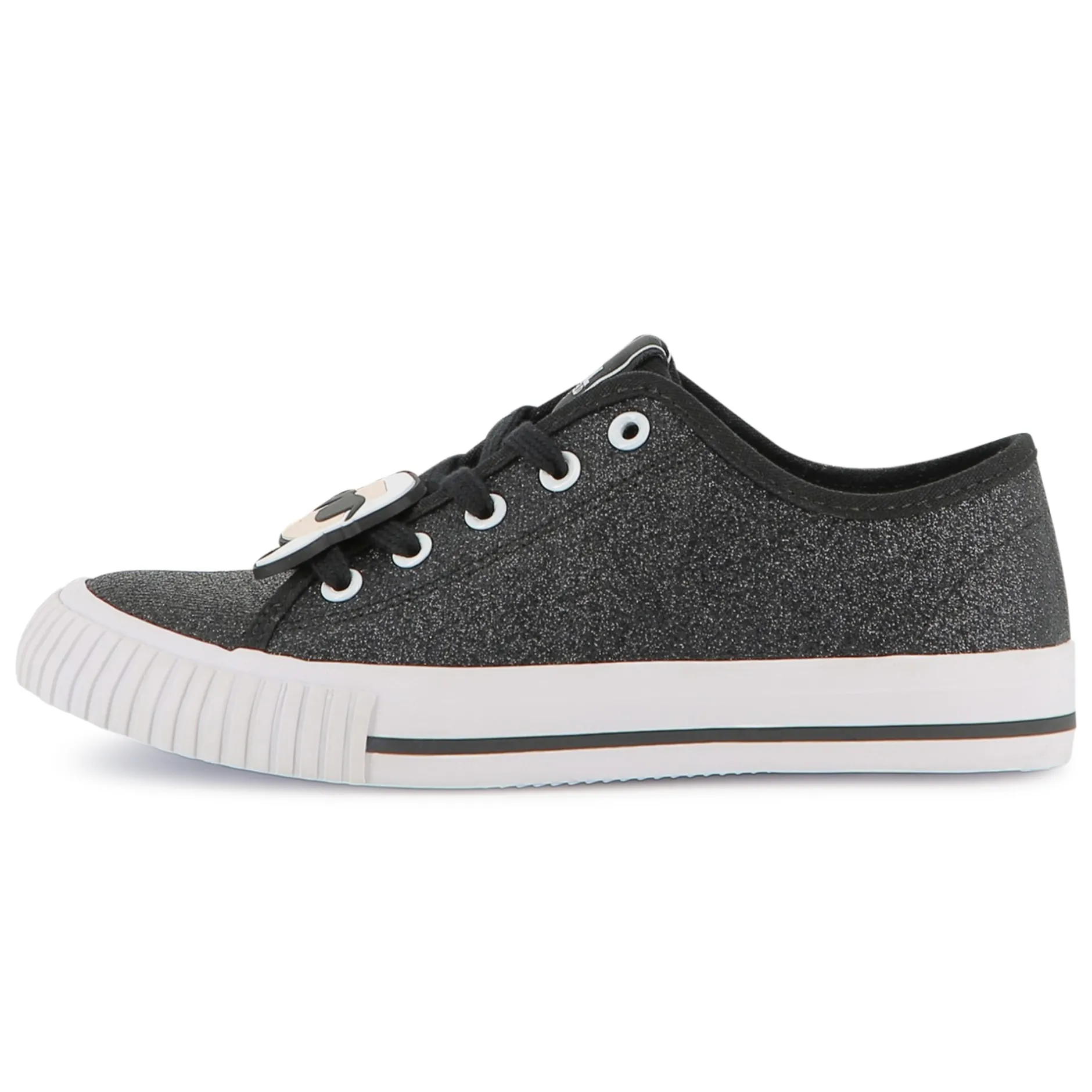Sale KARL LAGERFELD KIDS Baskets basses à lacets BLACK