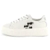 Online KARL LAGERFELD KIDS Baskets basses à lacets BLANC