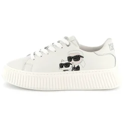 Online KARL LAGERFELD KIDS Baskets basses à lacets BLANC