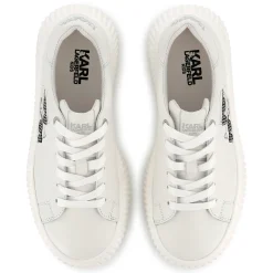 Online KARL LAGERFELD KIDS Baskets basses à lacets BLANC