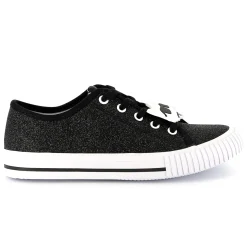 Sale KARL LAGERFELD KIDS Baskets basses à lacets BLACK