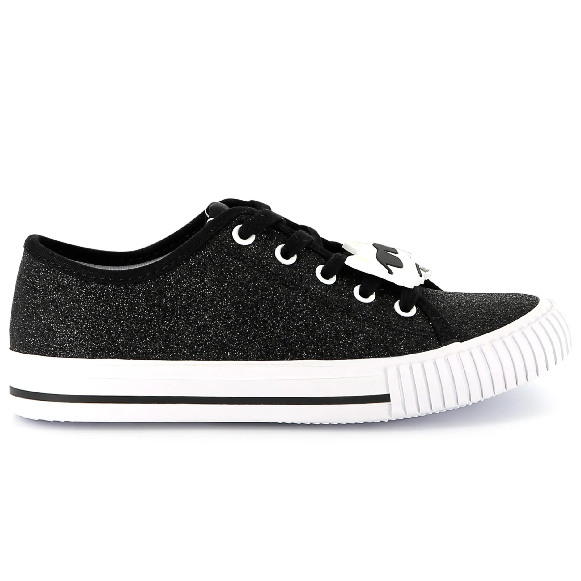 Sale KARL LAGERFELD KIDS Baskets basses à lacets BLACK