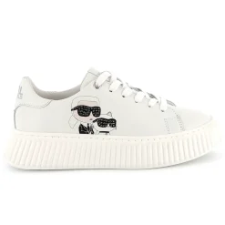 Online KARL LAGERFELD KIDS Baskets basses à lacets BLANC