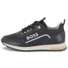 Sale BOSS Baskets bimatières à lacets BLEU CARGO