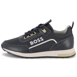 Sale BOSS Baskets bimatières à lacets BLEU CARGO