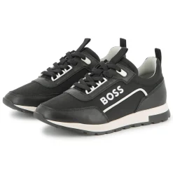 Sale BOSS Baskets bimatières à lacets BLACK