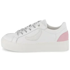 Fashion ZADIG & VOLTAIRE Baskets en cuir à lacets BLANC