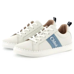 Hot CHLOE Baskets lacées OFFWHITE