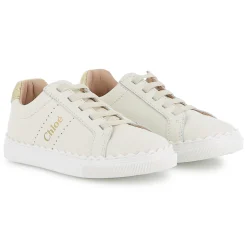 Discount CHLOE Baskets lacées OFFWHITE