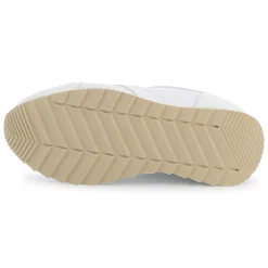 Outlet BOSS Baskets lacées bimatière BLANC