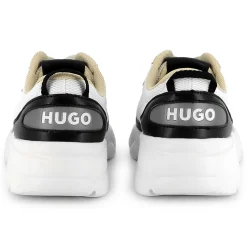 Best HUGO Baskets lacées bimatières BLANC