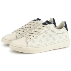 Outlet BOSS Baskets lacées en toile VANILLE