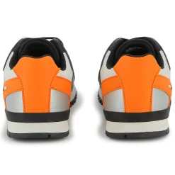 Fashion BOSS Baskets lacées rétro BLACK