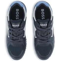 Best BOSS Baskets lacées rétro BLEU CARGO