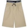 Best KARL LAGERFELD KIDS Bermuda HONEY