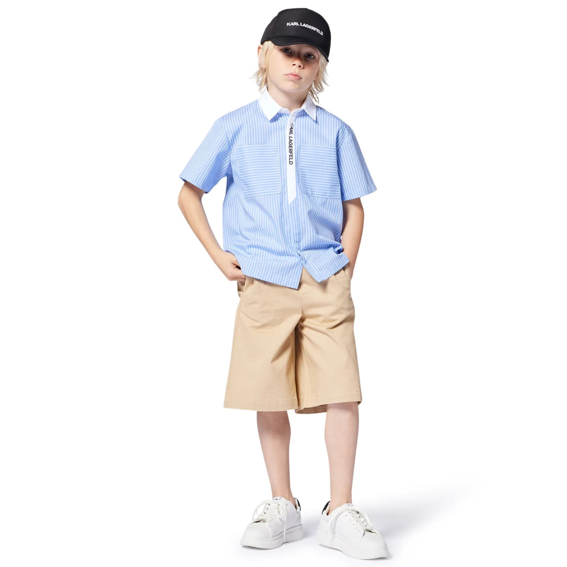 Best KARL LAGERFELD KIDS Bermuda HONEY