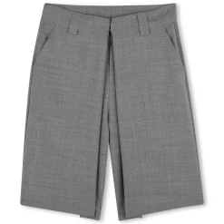 New GIVENCHY Bermuda à plis GRIS CHINE