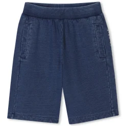 New MARC JACOBS Bermuda à taille élastiquée DENIM BLUE