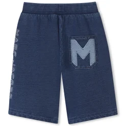 New MARC JACOBS Bermuda à taille élastiquée DENIM BLUE
