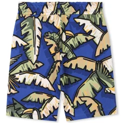 New KENZO KIDS Bermuda à taille élastiquée WAVE BLUE