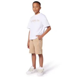 Sale LANVIN Bermuda à taille élastiquée GREGE