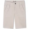 Clearance ZADIG & VOLTAIRE Bermuda brodé à poches LIME STONE