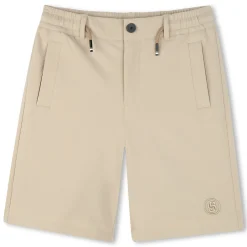 Online BOSS Bermuda de jogging boutonné SAND