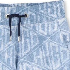 Clearance HUGO Bermuda de jogging effet jean INDIGO BLEU