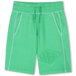 Hot HUGO Bermuda de jogging en molleton ISLAND GREEN