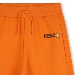 Outlet KENZO KIDS Bermuda de jogging en molleton ORANGE