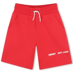 Clearance DKNY Bermuda en coton molletonné ROUGE BANDANAS