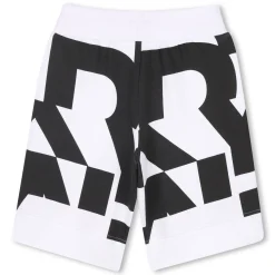 Fashion DKNY Bermuda en coton molletonné BLANC