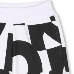 Fashion DKNY Bermuda en coton molletonné BLANC