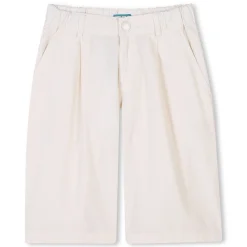 Best KENZO KIDS Bermuda en coton uni PALE TRENCH