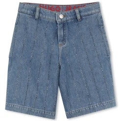 Hot HUGO Bermuda en jean DENIM BLUE