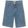 Online LANVIN Bermuda en jean DOUBLE STONE