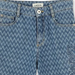 Online LANVIN Bermuda en jean DOUBLE STONE