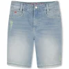 Online HUGO Bermuda en jean 5 poches BLEACH POUSSE