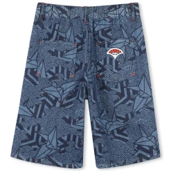 Discount KENZO KIDS Bermuda en jean imprimé LASER