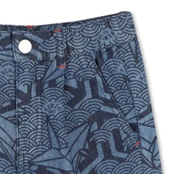 Discount KENZO KIDS Bermuda en jean imprimé LASER