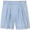 New CHLOE Bermuda en jean léger BLEACH