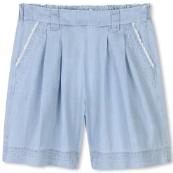 New CHLOE Bermuda en jean léger BLEACH