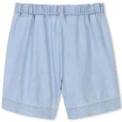 New CHLOE Bermuda en jean léger BLEACH
