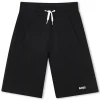 Outlet BOSS Bermuda en molleton uni BLACK