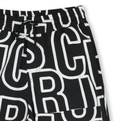 New MARC JACOBS Bermuda long imprimé à poches BLACK